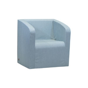Safe foam tub chair for mental health, sensory